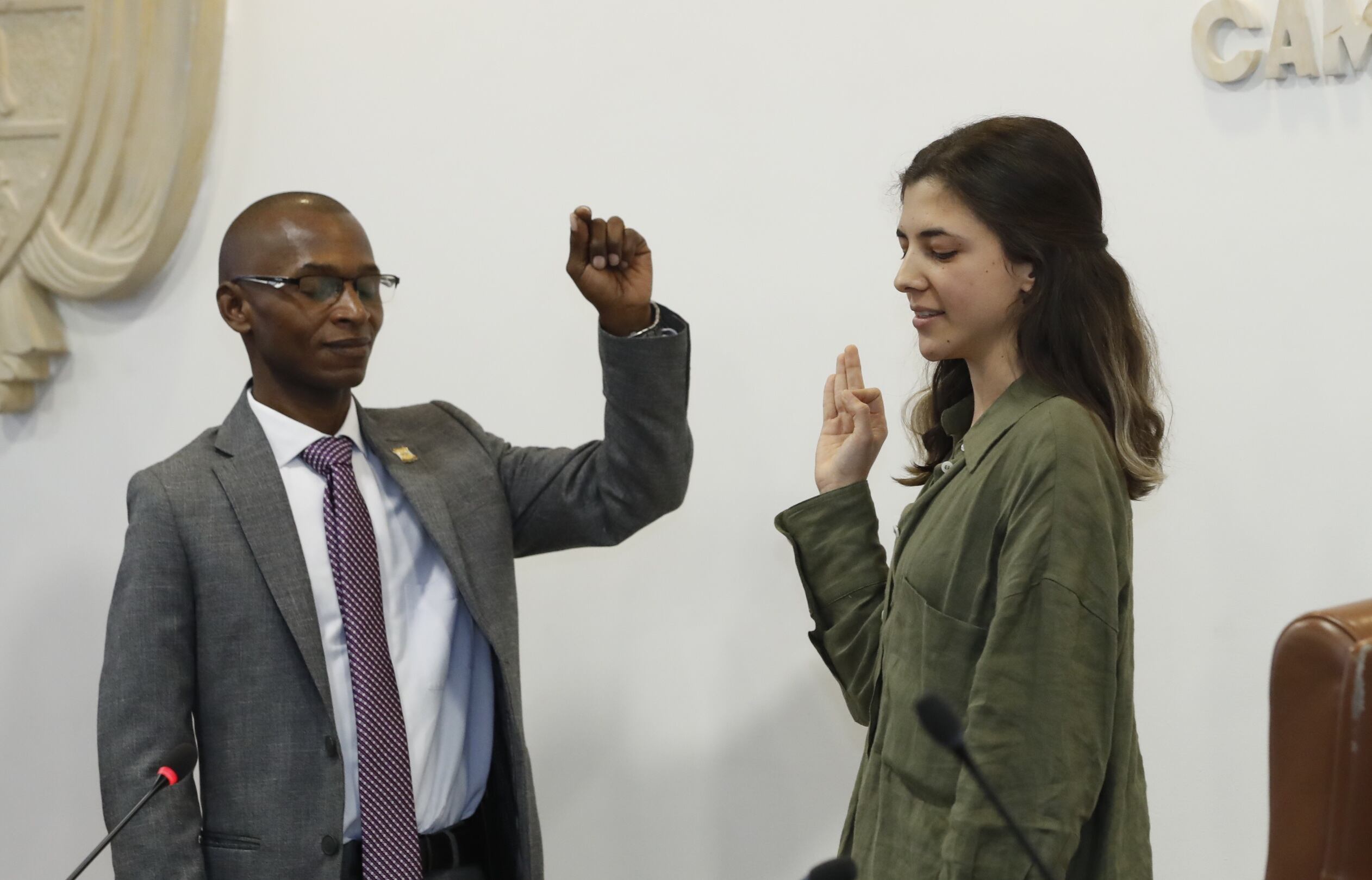 Susana Boreal presidenta de la Comisión Legal de Ética y el Estatuto del Congresista de la Cámara de Representantes