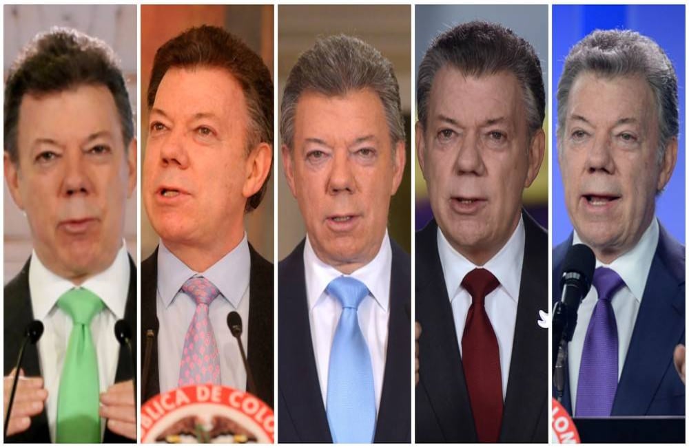 Dos periodos presidenciales. Santos tuvo días dulces, otros amargos. El mejor -dice-, cuando ganó el Nobel de Paz. El más doloroso, perder el plebiscito. Estar al mando de un país convulsionado como Colombia le saca muchas canas a los presidentes. Santos no fue la excepción.  