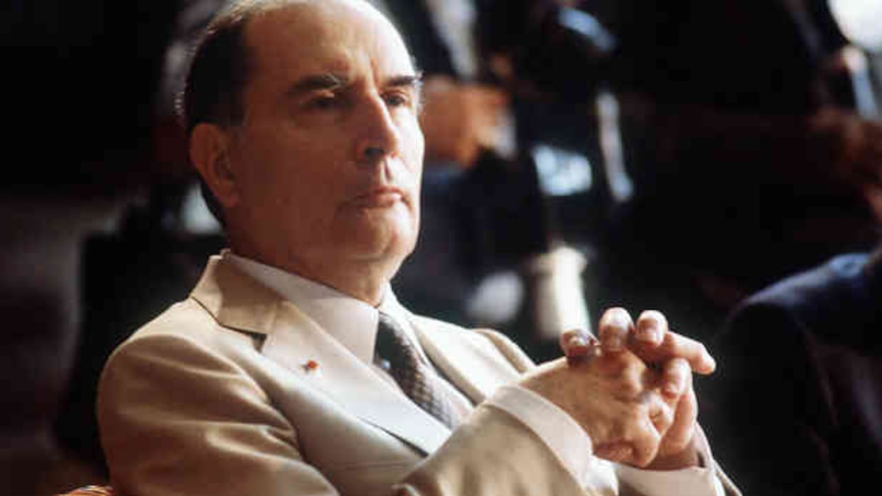 Mitterrand era senador socialista y ex ministro cuando conoció a Anne Pingeot.