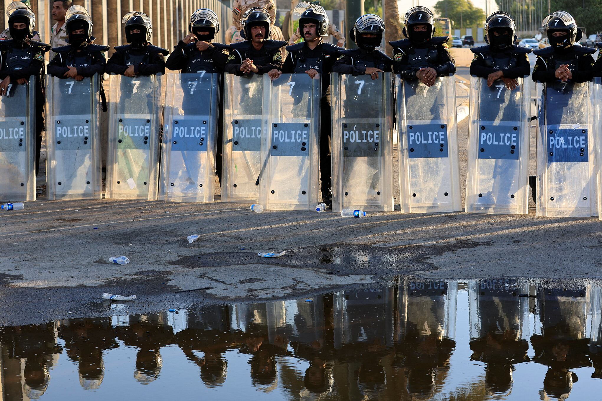 En imágenes: Protesta contra la corrupción en Bagdad
