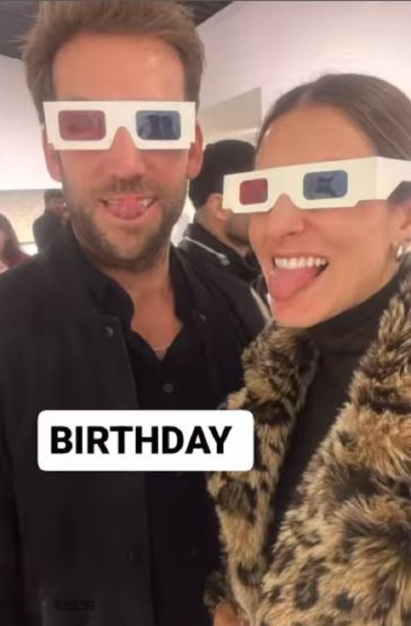 Martín Santos y Natalia Jerez son novios