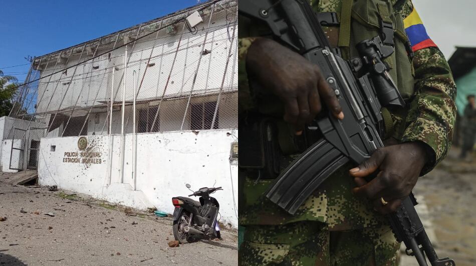 Ataque terrorista de las disidencias de las Farc en Cauca.