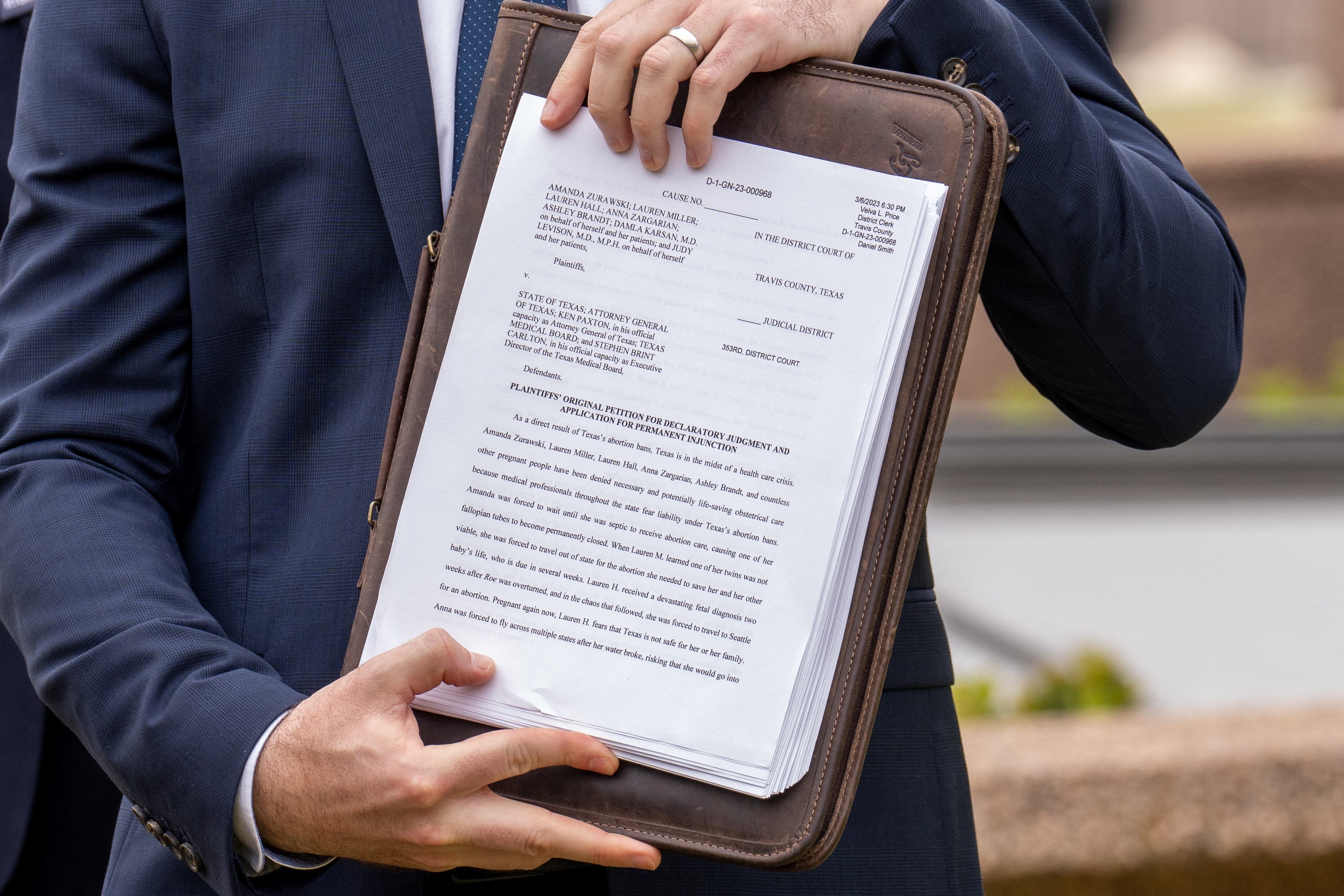 Las cinco mujeres demandaron porque se les negó el aborto a pesar de las complicaciones en el embarazo. Foto: AFP.