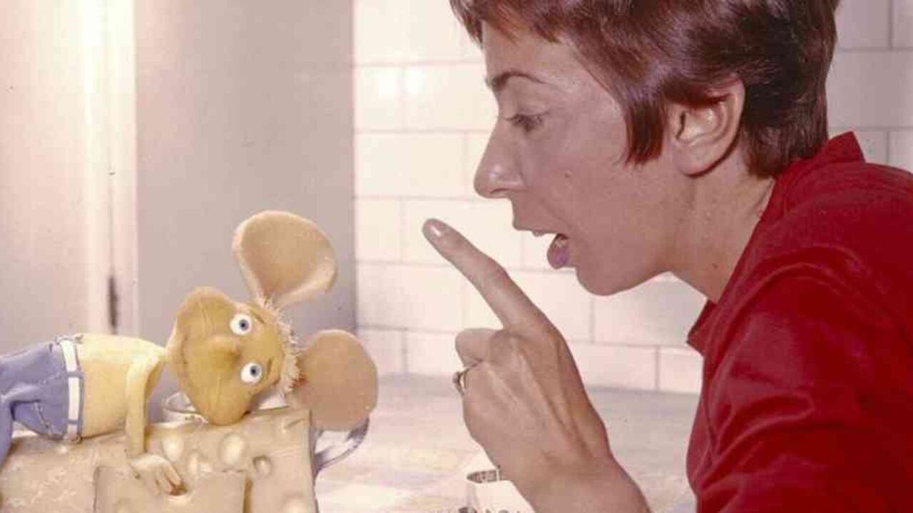 La italiana creó a Topo Gigio en 1959.