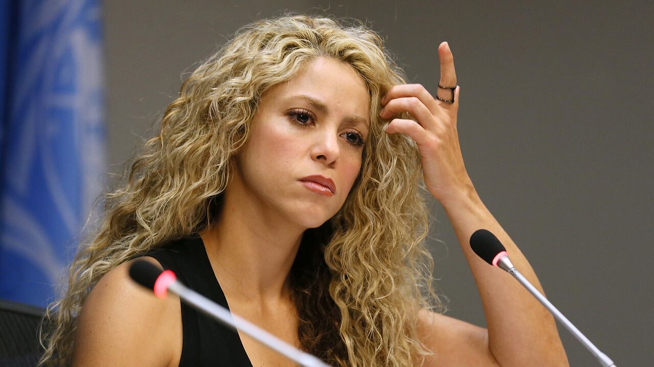 Shakira fue vista con lágrimas en sus ojos en Nueva York. Foto: J. Countess/Getty Images.