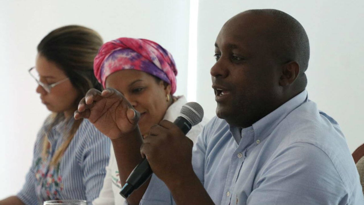 Jefferson Mena Sánchez, designado como gobernador (e) del Chocó/Foto cortesía: Oficina Alto Comisionado para la Paz