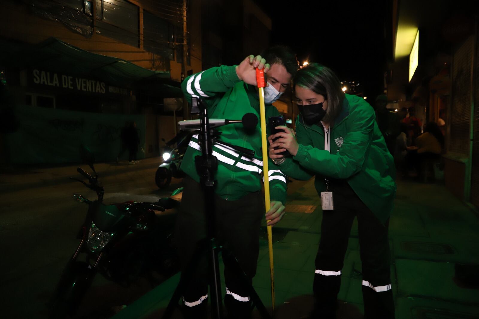 Controles de ruido ambiental en Bogotá