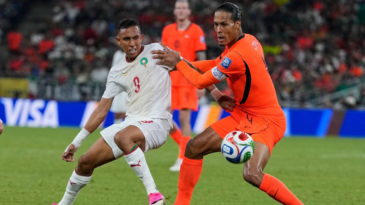 Imagen del juego entre Países Bajos y Marruecos en el Mundial 2026.