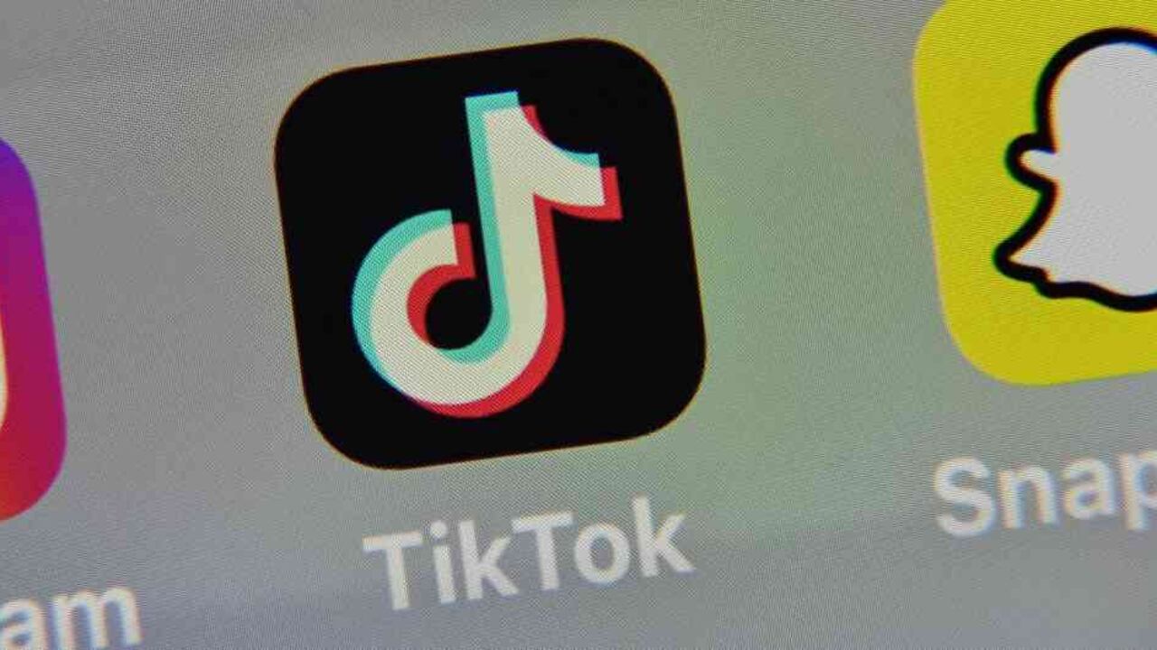 Aplicación TikTok.