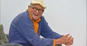 David Hockney en Los Ángeles, el 9 de marzo de 2016. Foto: Jean-Pierre Gonçalves de Lima.
