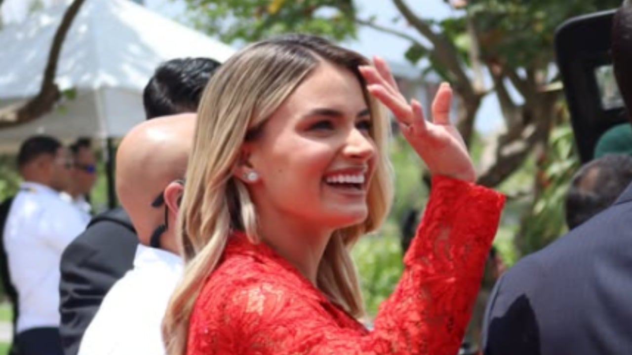 Ana Lucía Pineda, primera dama de Colombia.