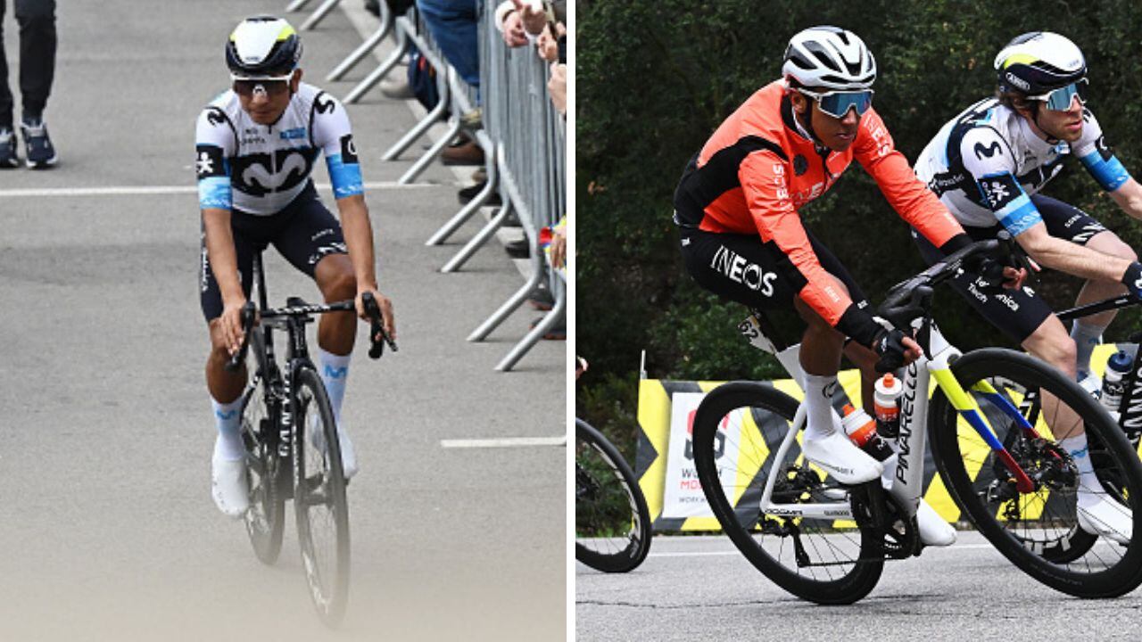 Nairo y Egan en la etapa 1 de la Vuelta a Cataluña.