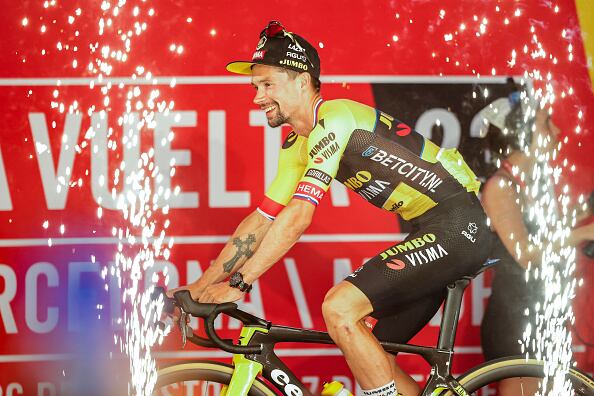 Primoz Roglic, del Jumbo Visma.