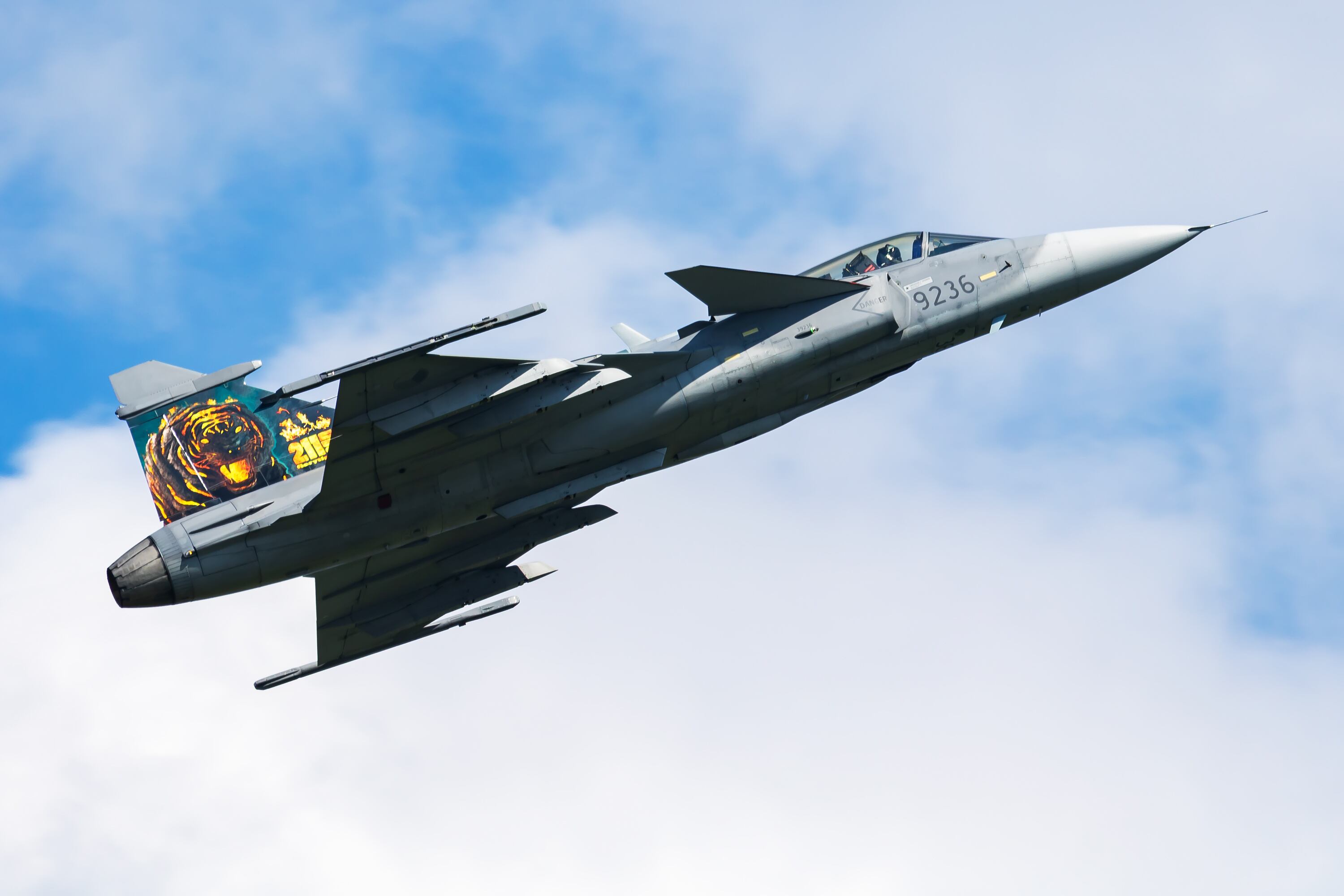 Aviones de combate SAAB JAS 39 Gripen