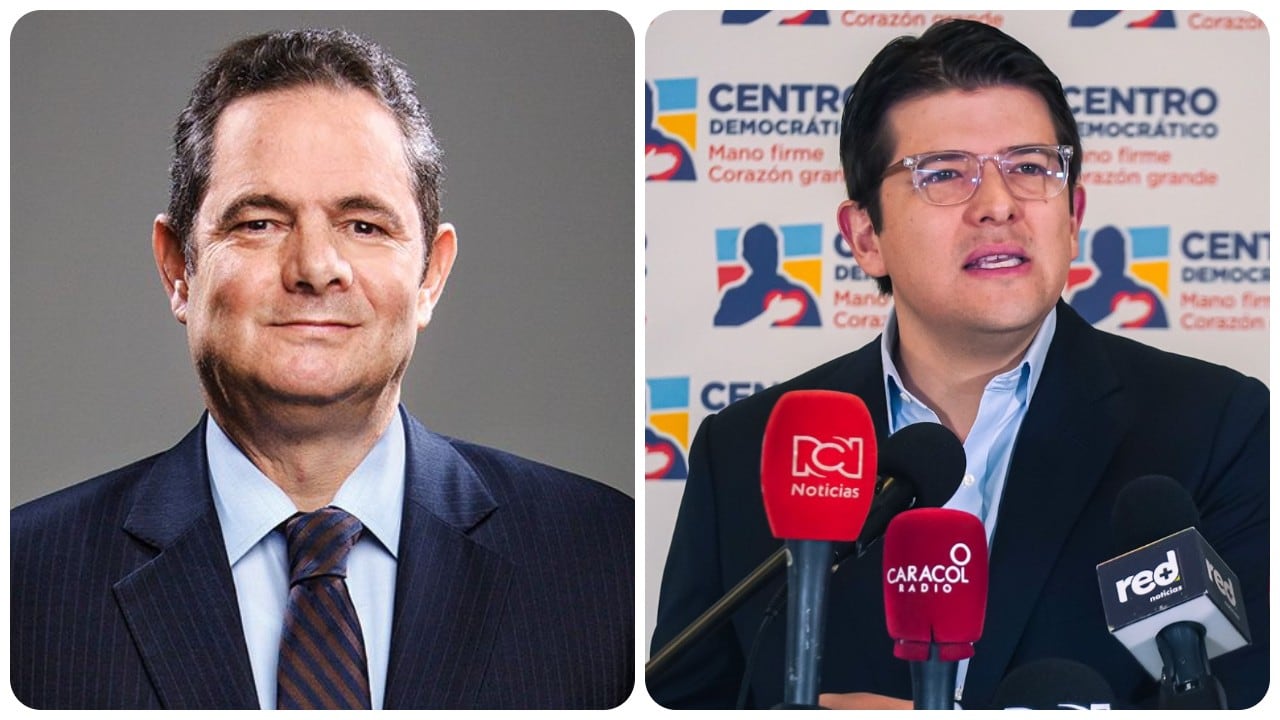 Germán Vargas Lleras y Miguel Uribe.