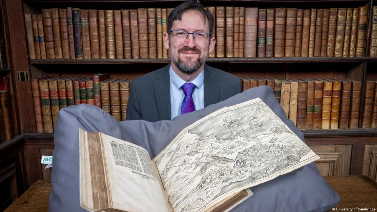 La primera Biblia con un mapa de Tierra Santa incluyó un error que nadie notó en el taller.