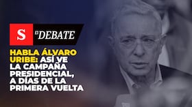Habla Álvaro Uribe: así ve la campaña presidencial, a días de la primera vuelta