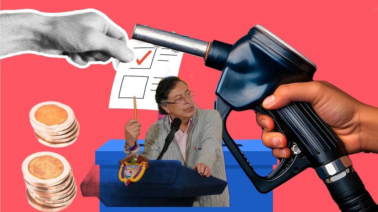 El presidente Gustavo Petro se refirió al impacto de la guerra en Irán sobre los precios internos de la gasolina.