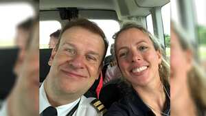 El multimillonario británico, Hamish Harding, de quien se dice que está entre los pasajeros a bordo del submarino en el viaje a los restos del Titanic.