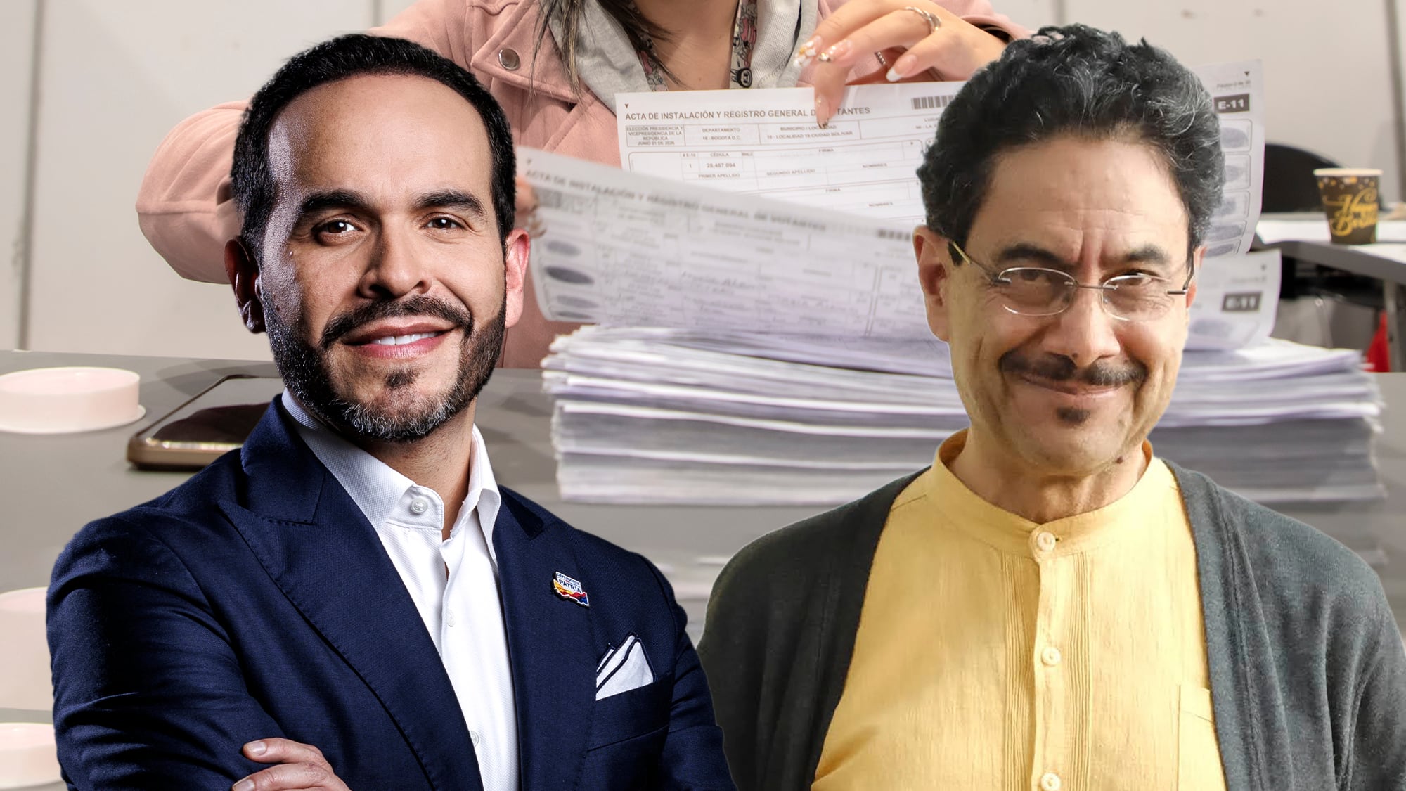Cómo va el escrutinio presidencial, este martes 23 de junio? Registraduría da balance
Abelardo De La Espriella Iván Cepeda