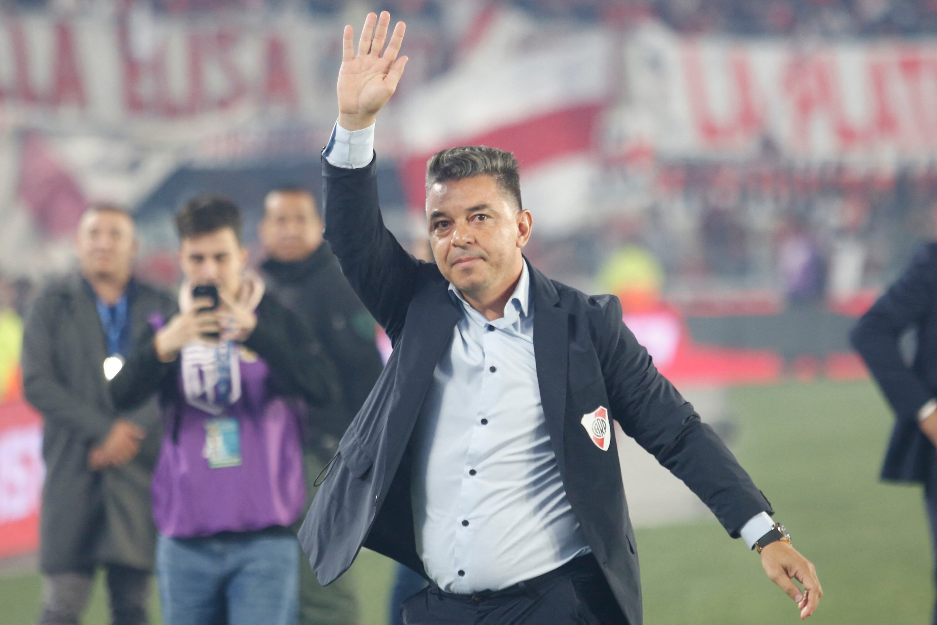 Marcelo Gallardo, en busca de otra conquista con River.
