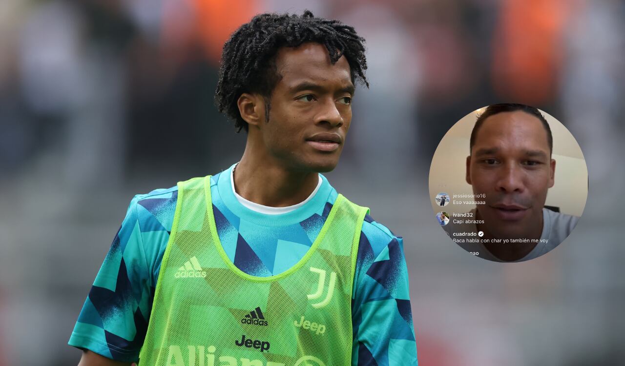 Juan Guillermo Cuadrado se metió en un 'live' de Carlos Bacca y revolucionó todo.