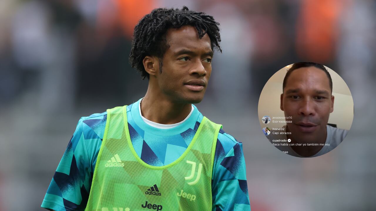 Juan Guillermo Cuadrado se metió en un 'live' de Carlos Bacca y revolucionó todo.
