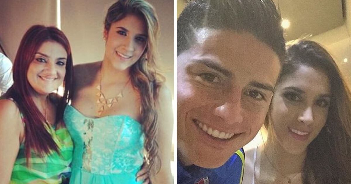 La mamá de James Rodríguez no pasó desapercibido el cumpleaños de Daniela Ospina