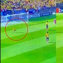 Así la conmovedora escena.