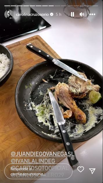 La modelo lanzó sorpresivo comentario