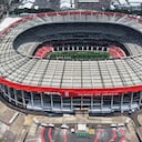 Vista general del interior del Estadio Azteca de la Ciudad de México, previo a la inauguración del Mundial 2026.