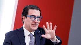 Iván Cancino, ministro de Justicia.