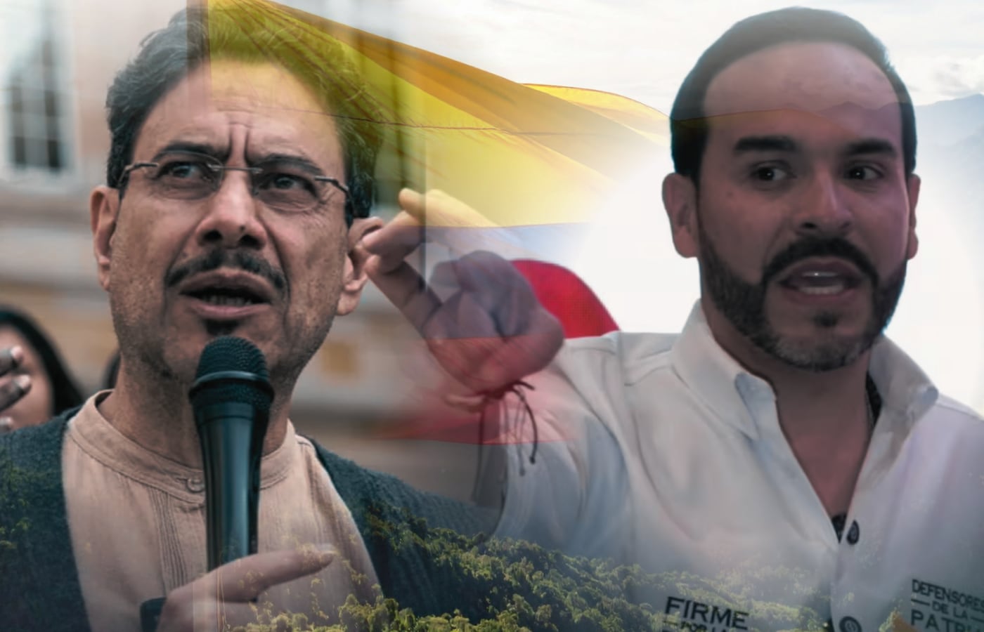 Iván Cepeda y Abelardo de la Espriella se enfrentarán en las urnas el próximo 21 de junio.