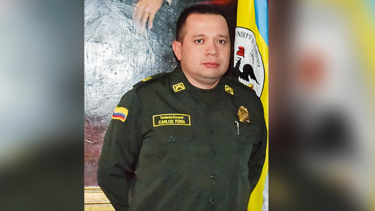 El coronel Carlos Feria, exjefe de seguridad del presidente Gustavo Petro.
