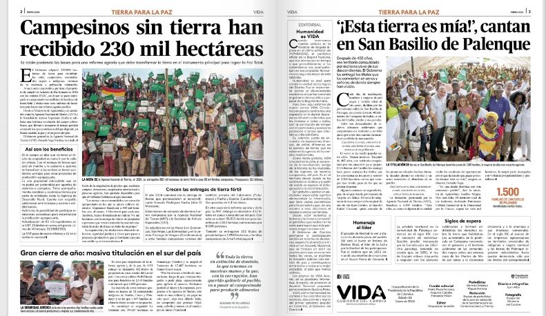 Esta es una de las páginas internas del periódico que según los analistas, maneja cifras equivocadas.
