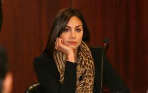 Valerie Dominguez se negó a contestar las preguntas de la Fiscalía.