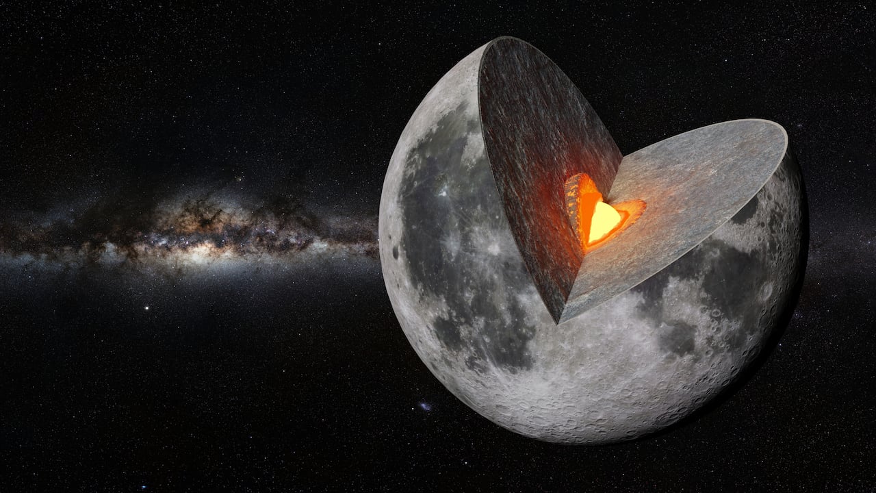 El corazón lunar resultó ser más complejo de lo que se pensaba hasta ahora.
