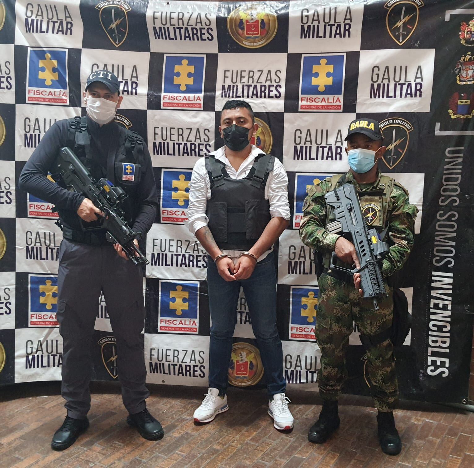 Camilo 40 capturado en Tuluá