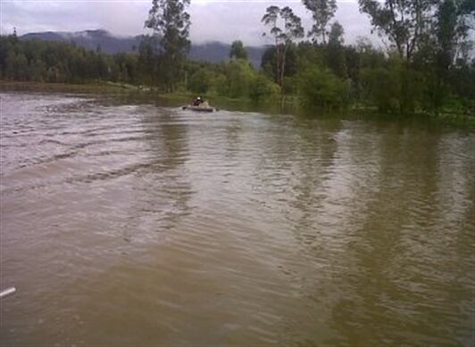 Inundaciones en Colombia.