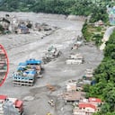 Las imágenes permiten observar cómo desaparecieron estructuras y cambió el terreno en la zona.