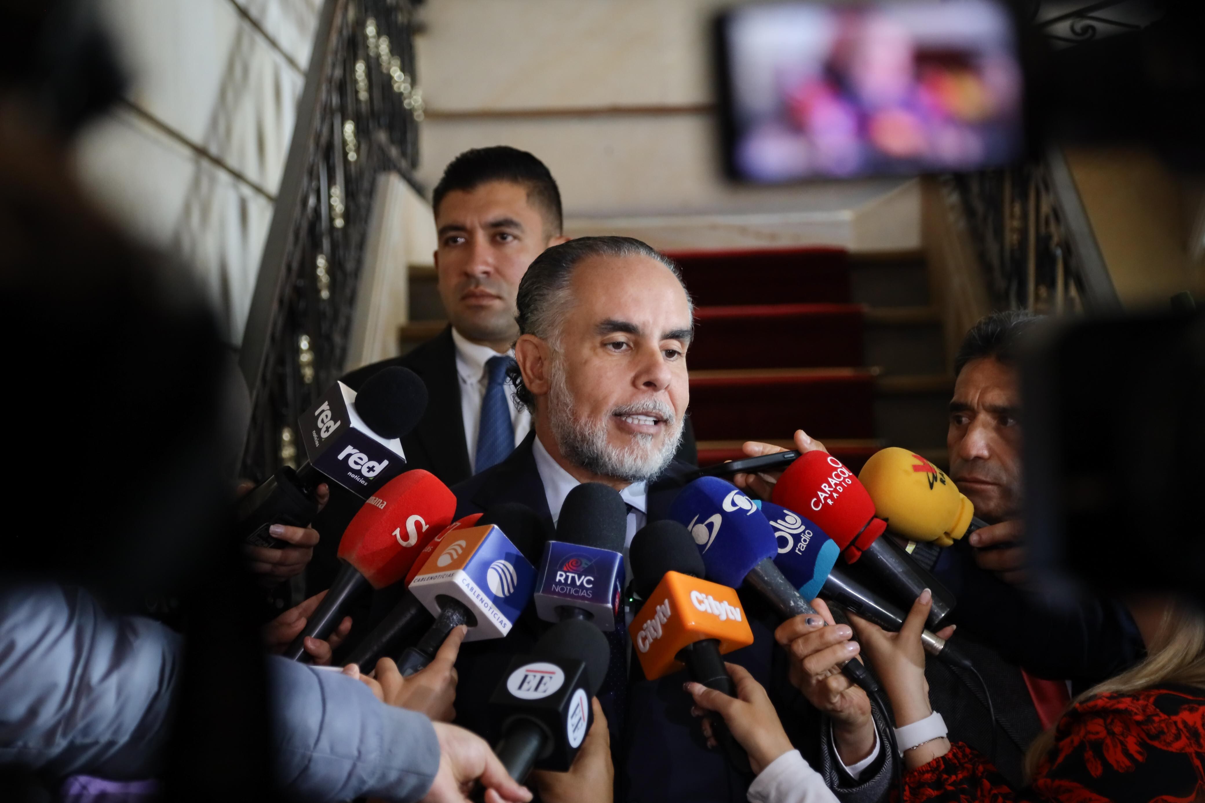 Armando Benedetti, ministro del Interior.