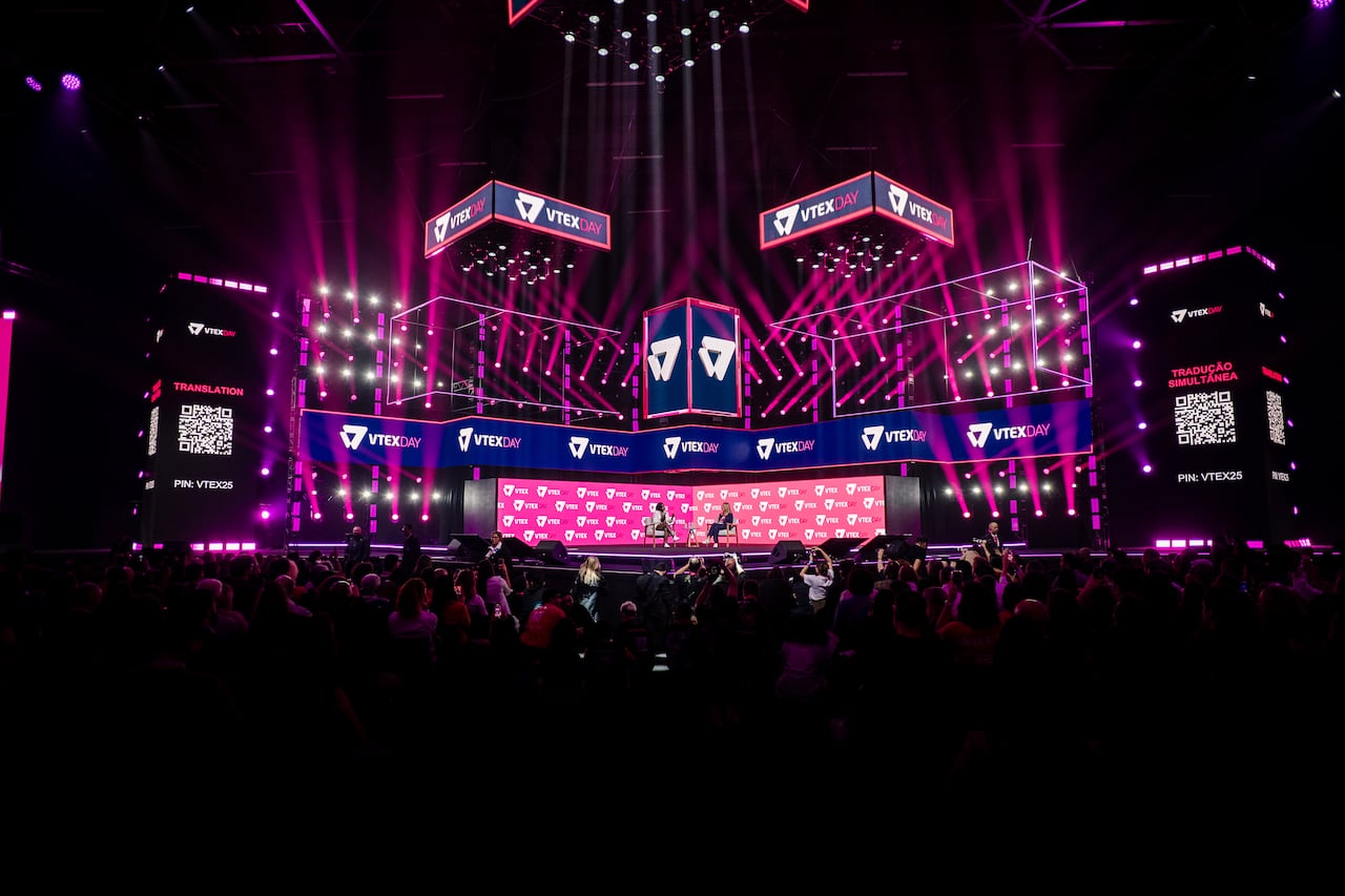 Durante el VTEX Day, el mayor evento de comercio digital en América Latina que se realizó en São Paulo, participaron más de 25.000 asistentes por jornada.