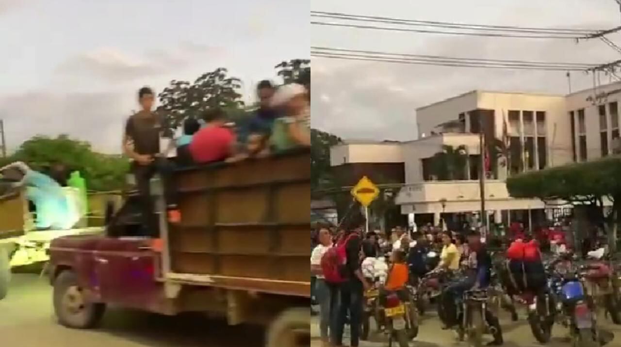 Las familias que han llegado a Tibú aseguran que no regresarán a sus hogares hasta que las autoridades garanticen su seguridad.