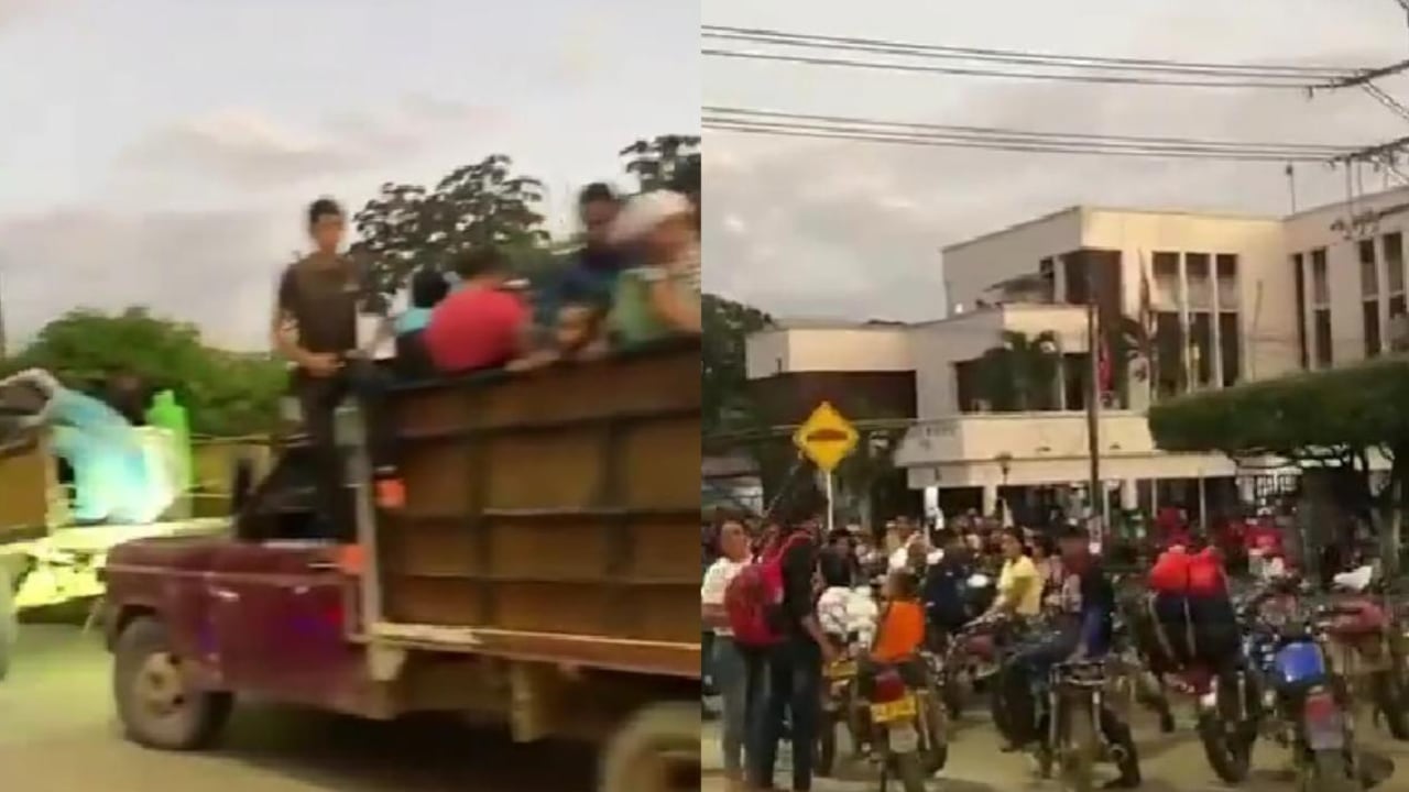 Las familias que han llegado a Tibú aseguran que no regresarán a sus hogares hasta que las autoridades garanticen su seguridad.