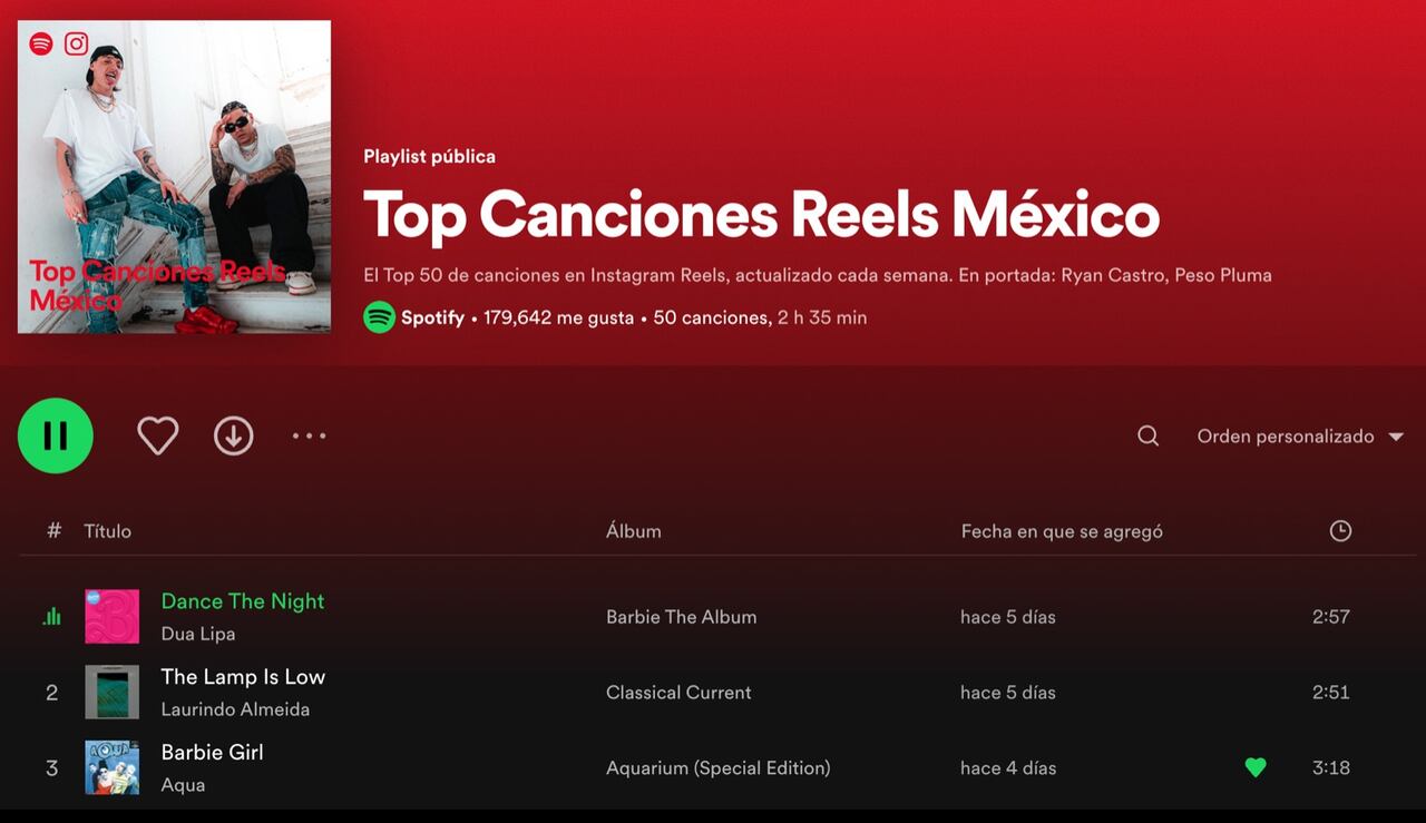 Top Canciones para ser famosos en Instagram Reels