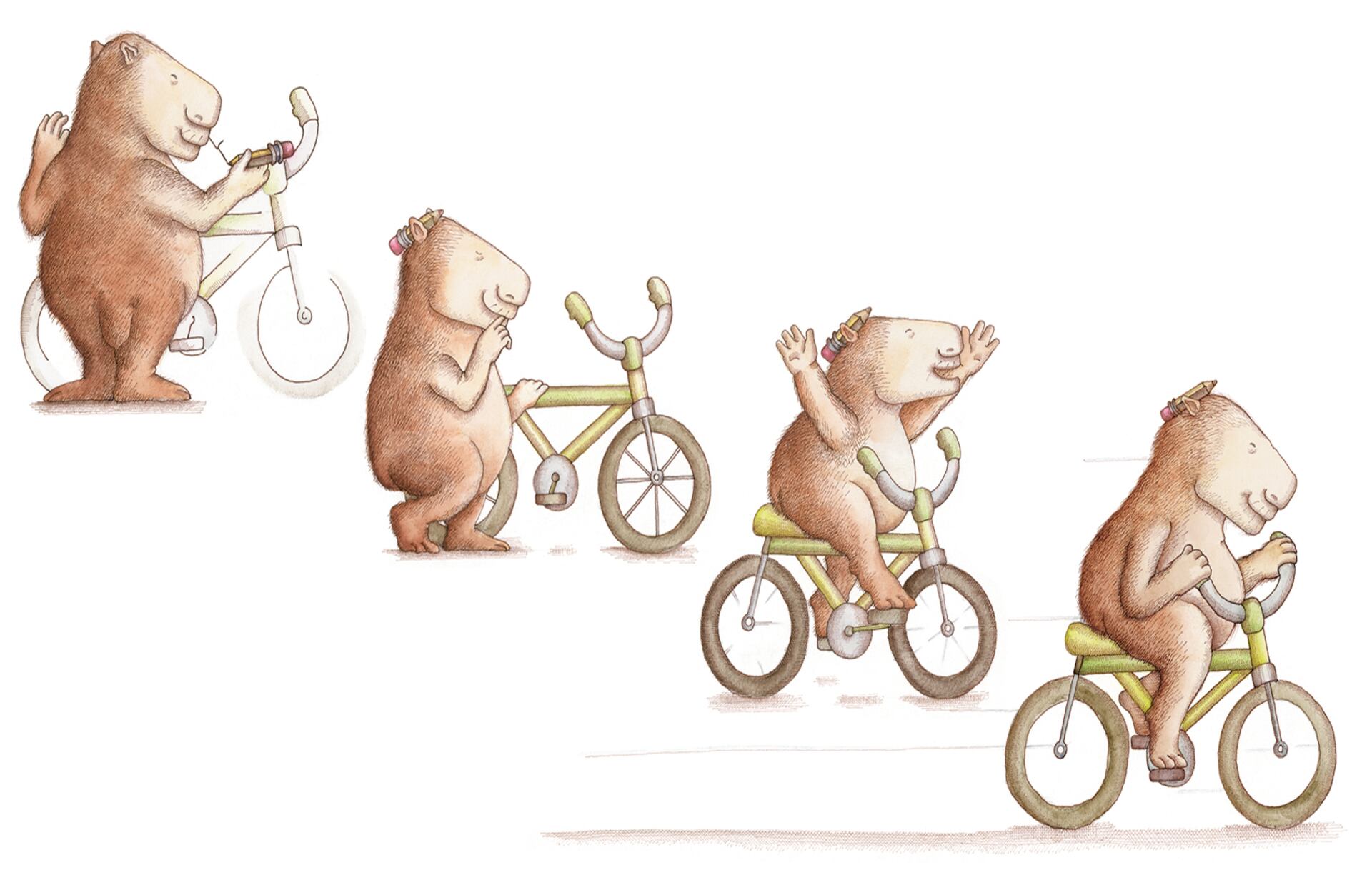 Chigüiro y el lápiz de Ivar Da Coll (Babel).