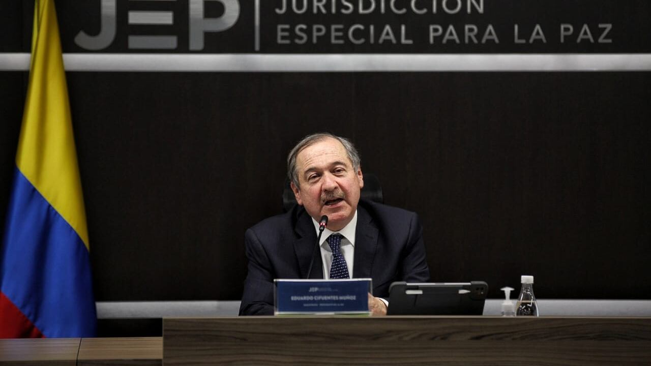 Audiencia JEP falsos positivos caso 03 Eduardo Cifuentes, Oscar Parra