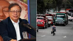 Presidente Gustavo Petro, paro de transportadores