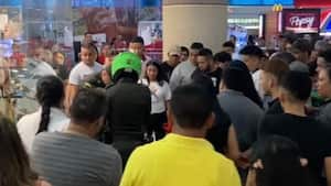robo en centro comercial de Barranquilla.