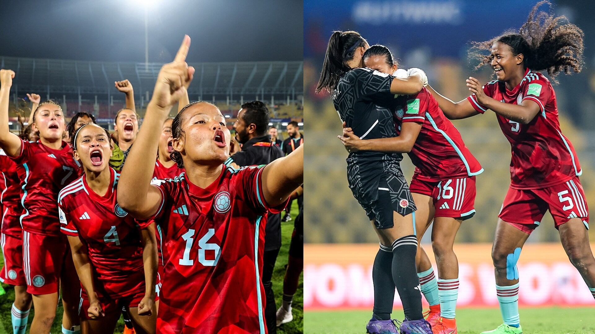 La Selección Colombia Sub-17 clasificó a la final del mundial en la India.